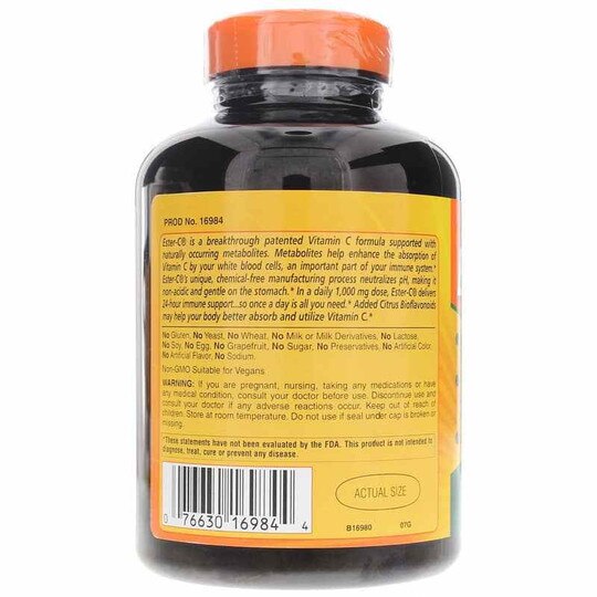 Ester-C 1000 Mg Tablets with Citrus Bioflavonoids, AH